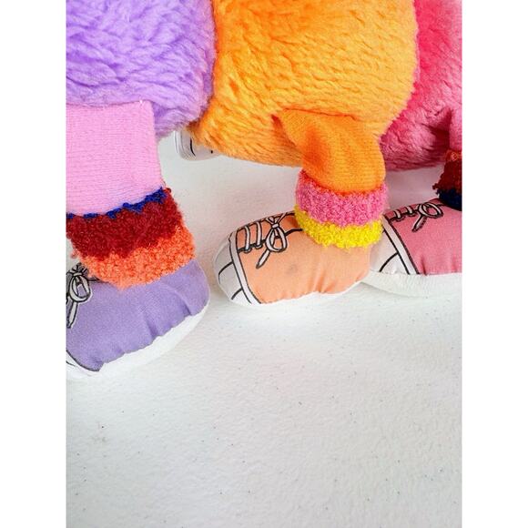 Vtg Lots-a-Lots-a-Leggggggs Rainbow Caterpillar 20 Legs 28” Commonwealth 1984 - Picture 6 of 11